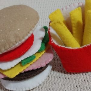 Hamburguesa Completa con papas